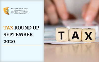 Tax Round Update – September 2020