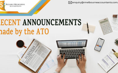 Recent Announcements made by the ATO