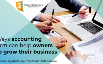 Ways accounting firm can help owners to grow their business