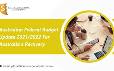 Australian Federal Budget Update 2021/2022 for Australia’s Recovery