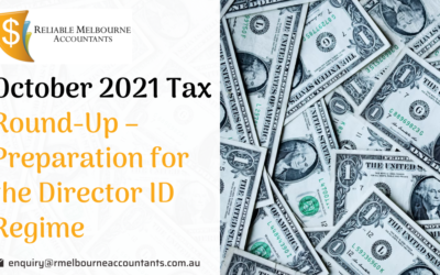 October 2021 Tax Round-Up – Preparation for the Director ID Regime