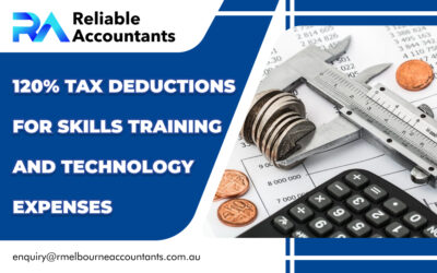 120% Tax Deductions for Skills Training and Technology Expenses