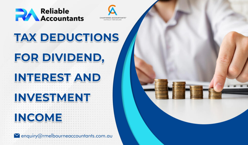 Tax Deductions for Dividend, Interest and Investment Income