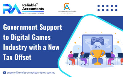 Government Support to Digital Games Industry with a New Tax Offset