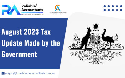August 2023 Tax Update Made by the Government