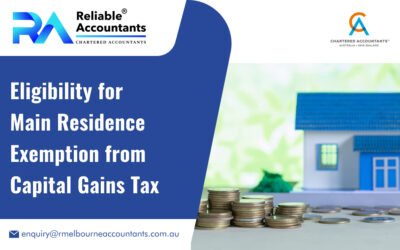 Eligibility for Main Residence Exemption from Capital Gains Tax