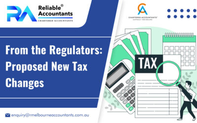 From the Regulators: Proposed New Tax Changes