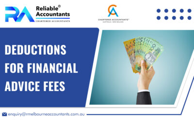 Deductions for Financial Advice Fees