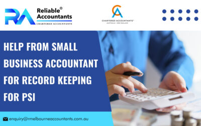 Help from Small Business Accountant for Record Keeping for PSI