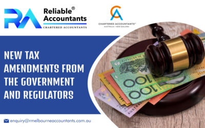 New Tax Amendments from the Government and Regulators