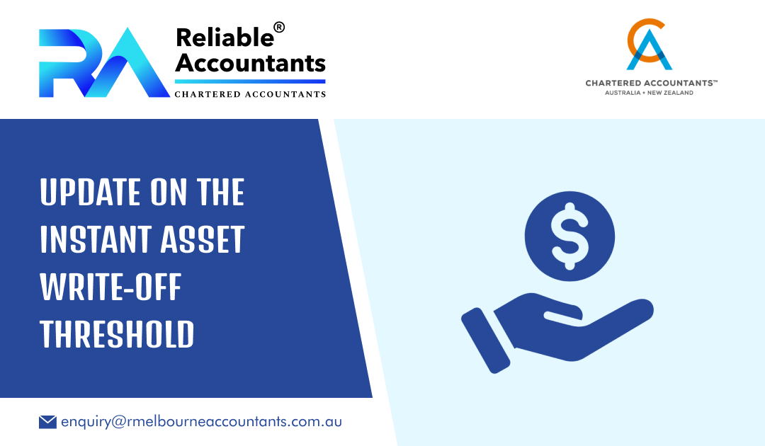 Update on the Instant Asset Write-Off Threshold
