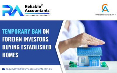 Temporary Ban on Foreign Investors Buying Established Homes