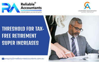 Threshold for Tax-Free Retirement Super Increases