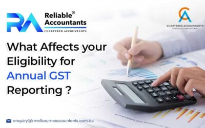 What Affects Your Eligibility for Annual GST Reporting?