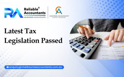 Latest Tax Legislation Passed