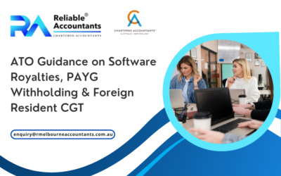 ATO Guidance on Software Royalties, PAYG Withholding & Foreign Resident CGT